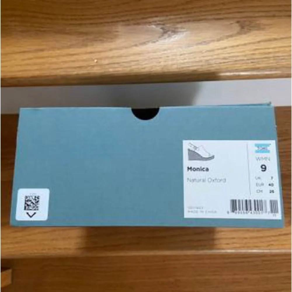 TOMS Monica Espadrille Wedge Sandal in Natural in Box - Picture 5 of 9